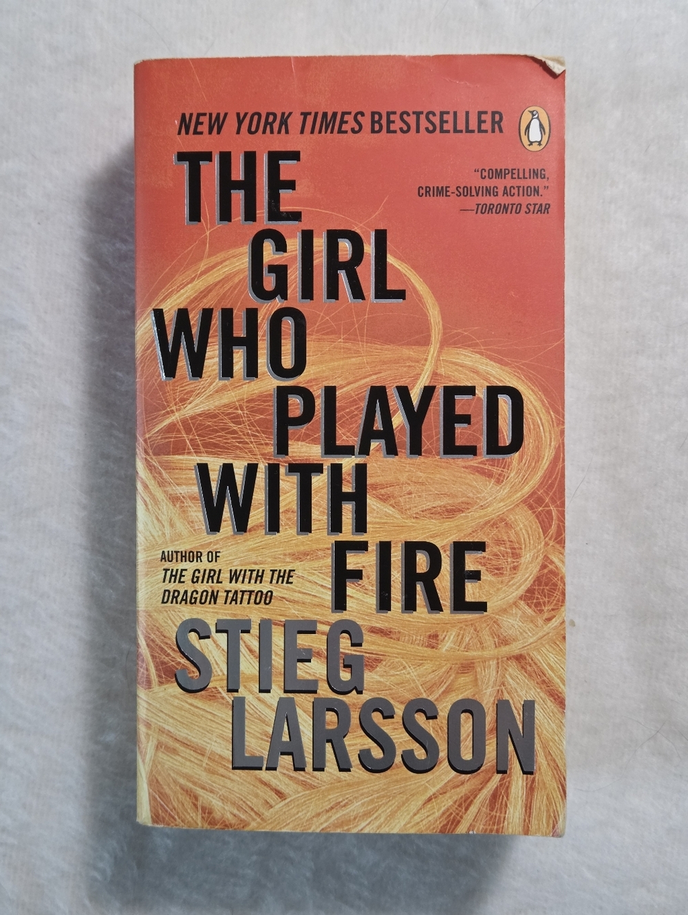 ☀️The Girl Who Played With Fire by Stieg Larson Paperback Book